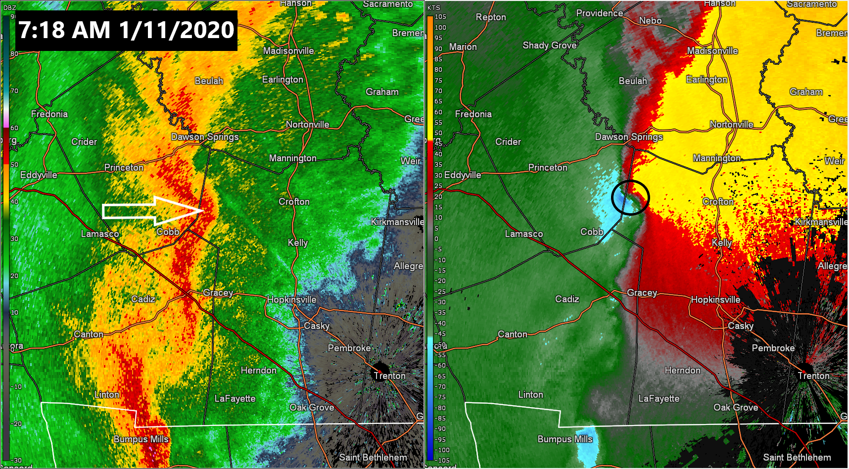 Summary of January 11, 2020 Severe Thunderstorms and Flooding